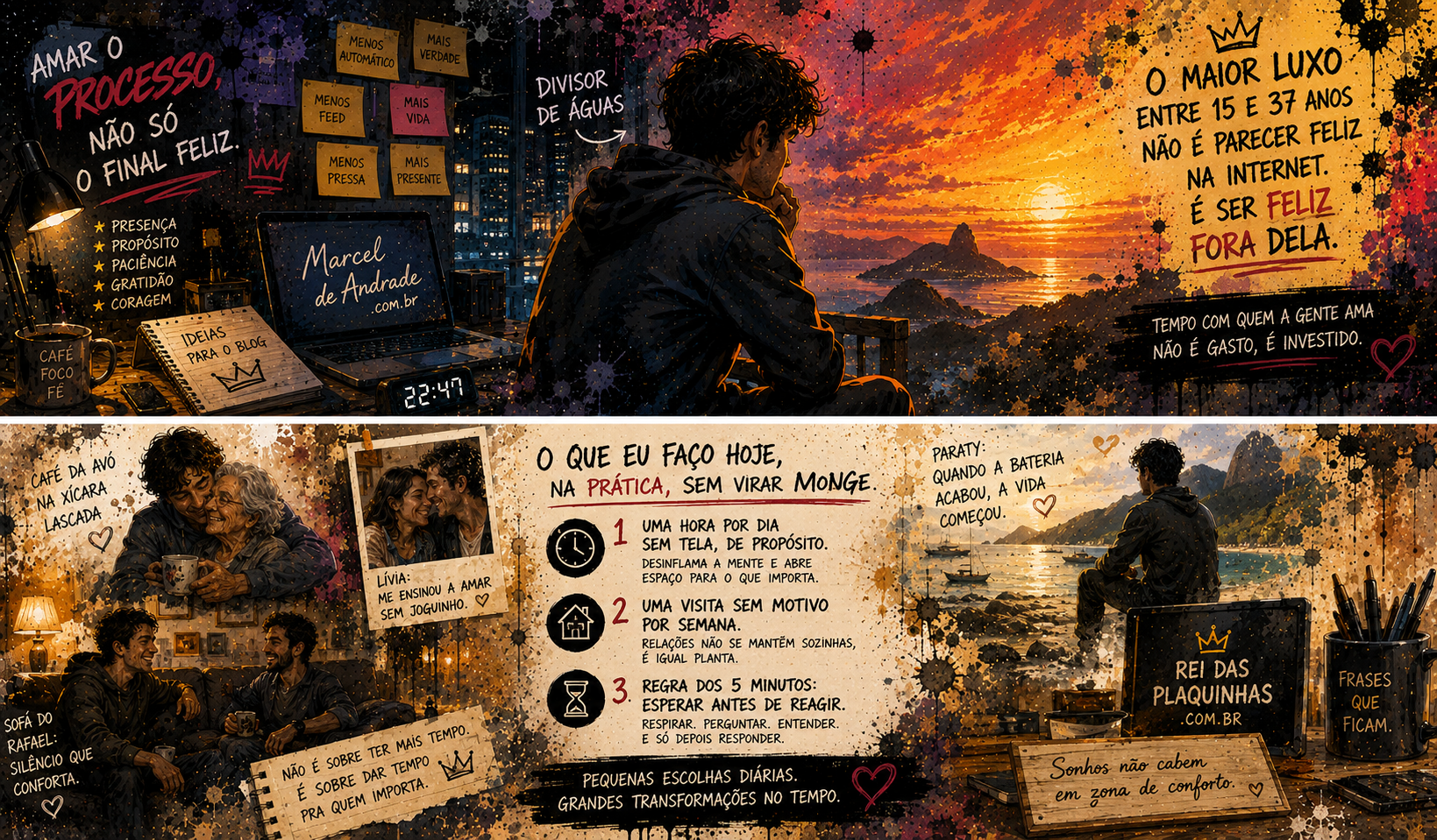 E se a vida não estivesse esperando você chegar ao final para começar? Aprenda a valorizar o caminho, os pequenos momentos e a pessoa que você está se tornando.
