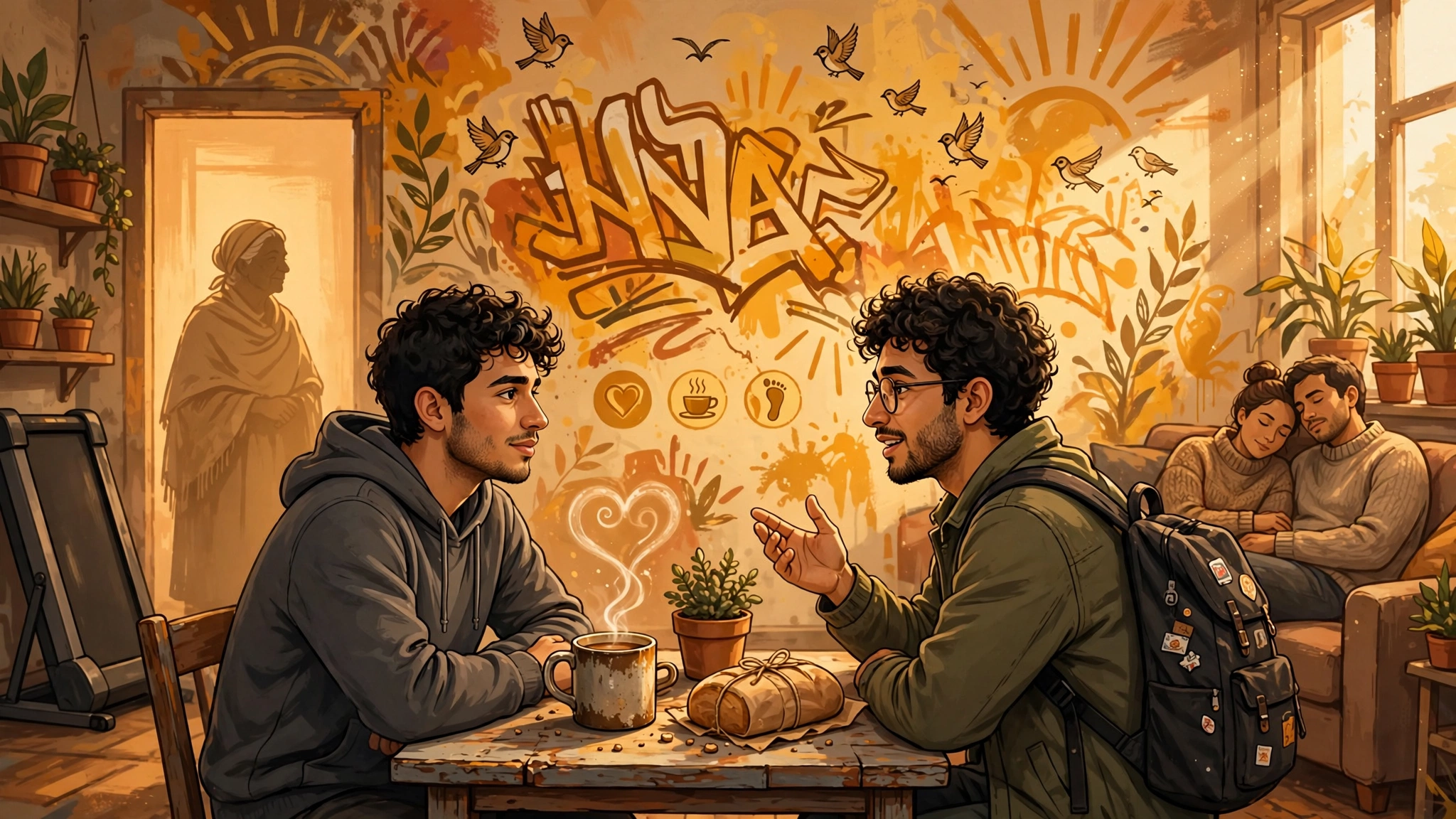 A vida não acontece apenas quando chegamos ao destino. Ela acontece enquanto caminhamos.