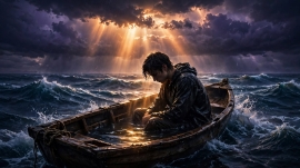 Você está preocupado com tudo que está lá fora, mas é o que está dentro de você que está afundando sua vida. Uma reflexão dura e necessária sobre parar de querer remédio doce, aceitar o amargo da cura e cuidar das suas emoções de verdade.