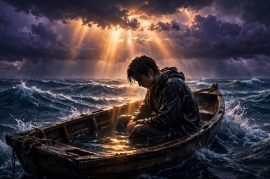 Você está preocupado com tudo que está lá fora, mas é o que está dentro de você que está afundando sua vida. Uma reflexão dura e necessária sobre parar de querer remédio doce, aceitar o amargo da cura e cuidar das suas emoções de verdade.